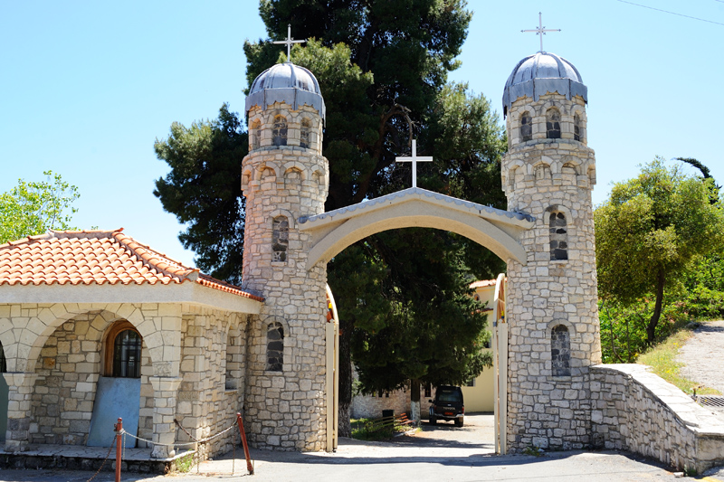 Монастырь Святого Давида о.Эвия Греция